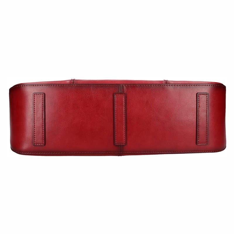 Elegantní kožená kabelka Katana Paloma, hnědá 5