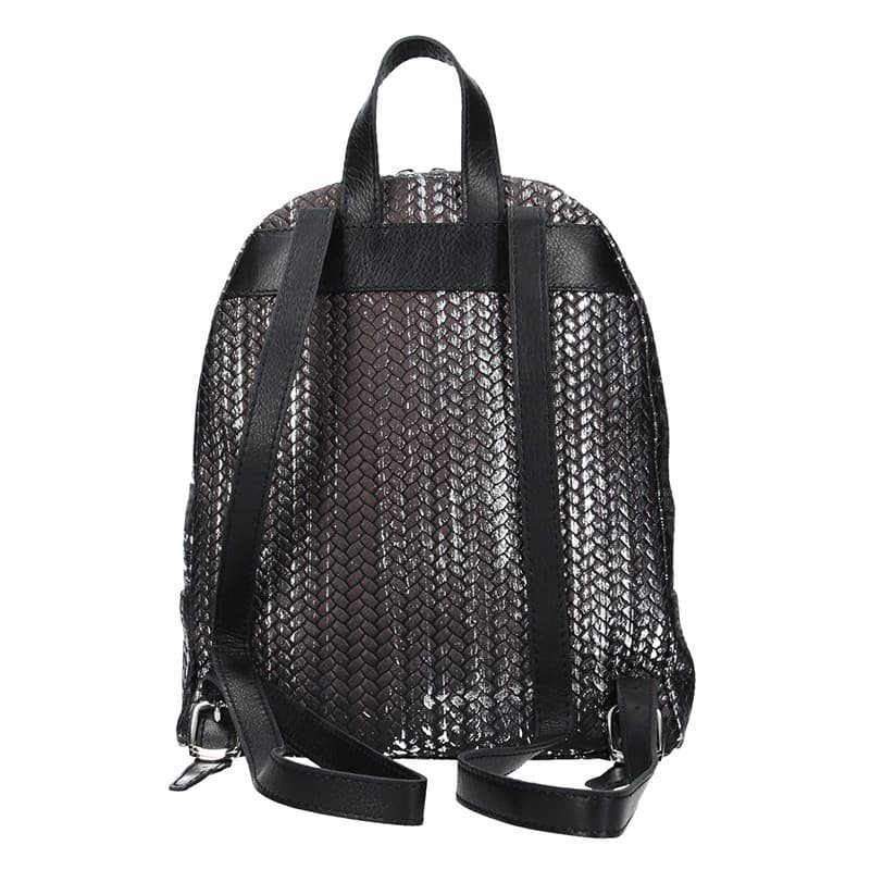 Kožený batoh Facebag Paloma, vícebarevná 3
