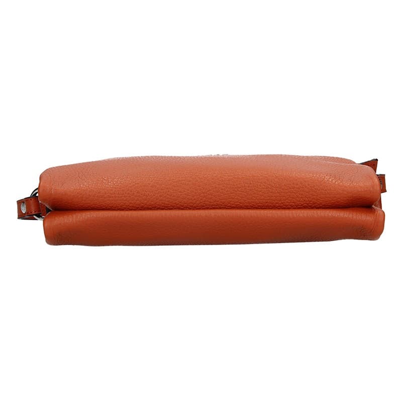 Kožená crossbody kabelka Katana Elisn, hnědá 5