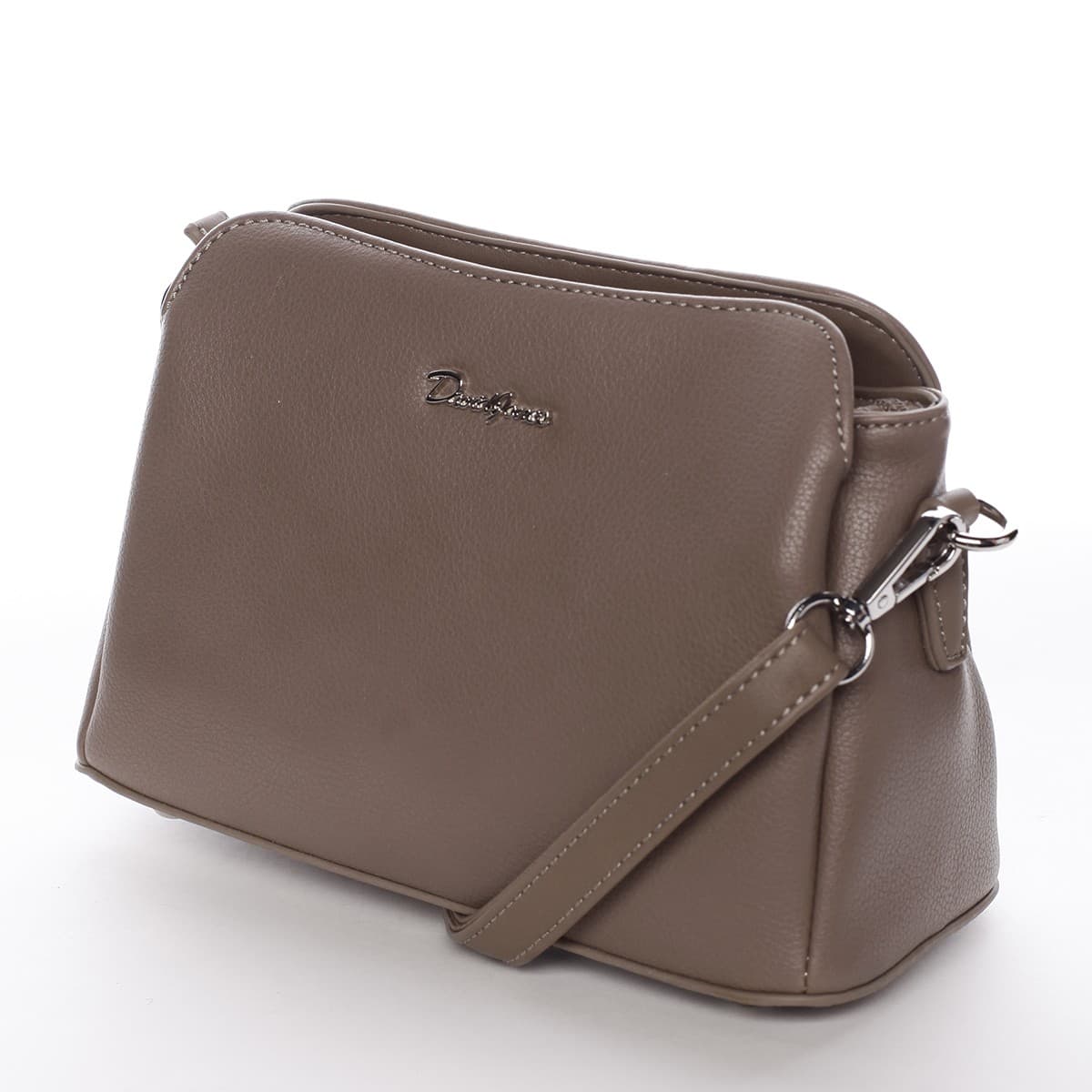 Crossbody kabelka David Jones Jeany, hnědá 2