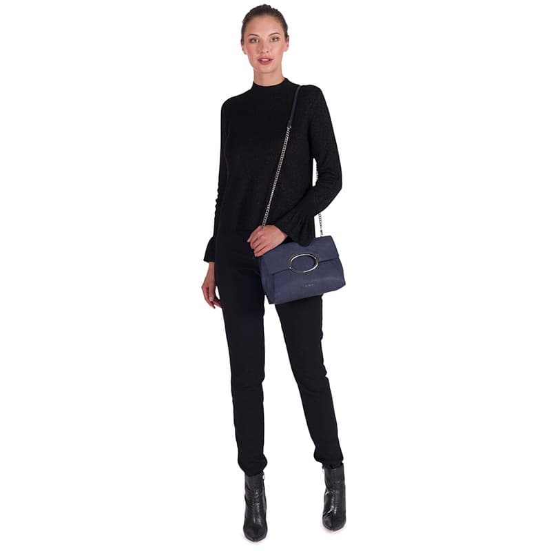 Crossbody kabelka Emily & Noah Elma, modrá 6