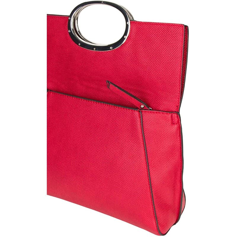 Crossbody kabelka Emily & Noah Elma, červená 4