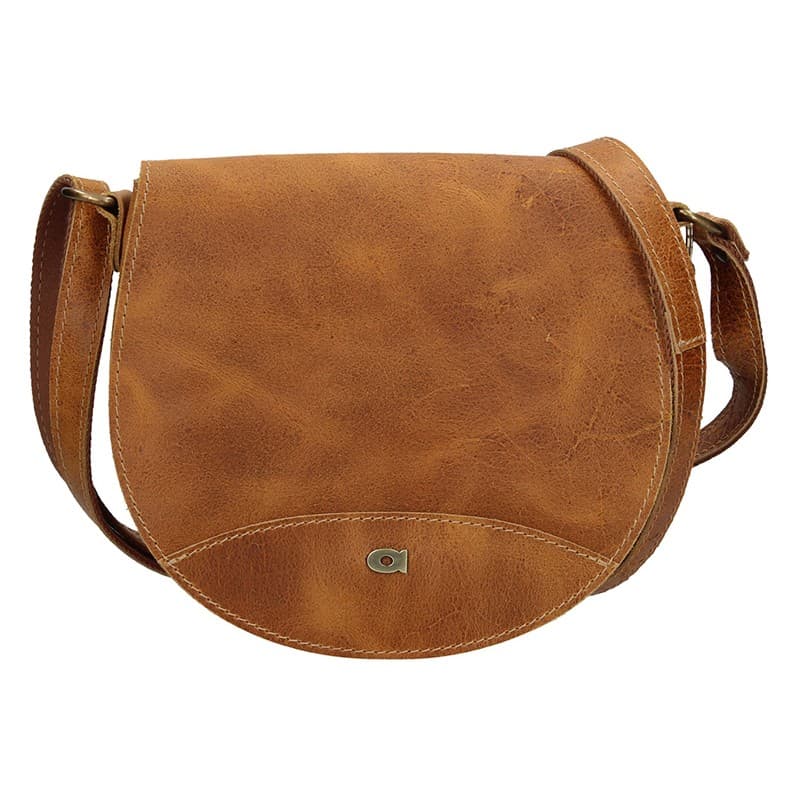 Luxusní kožené crossbody Daag Inke, hnědá