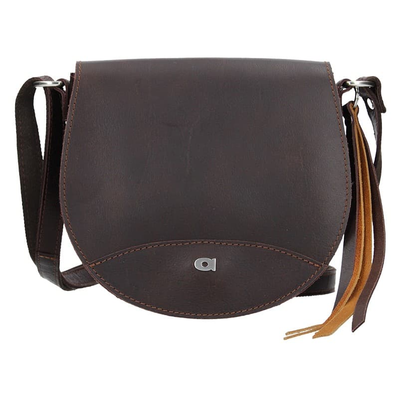 Luxusní kožené crossbody Daag Inke, hnědá 3