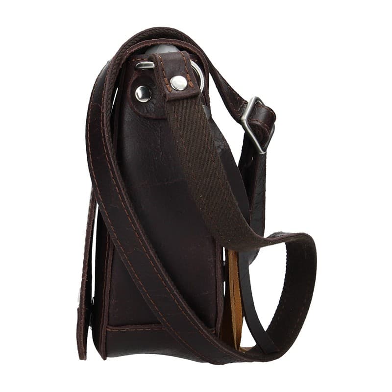 Luxusní kožené crossbody Daag Inke, hnědá 5