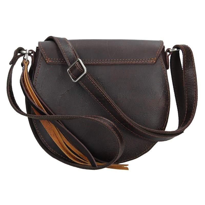 Luxusní kožené crossbody Daag Inke, hnědá 4