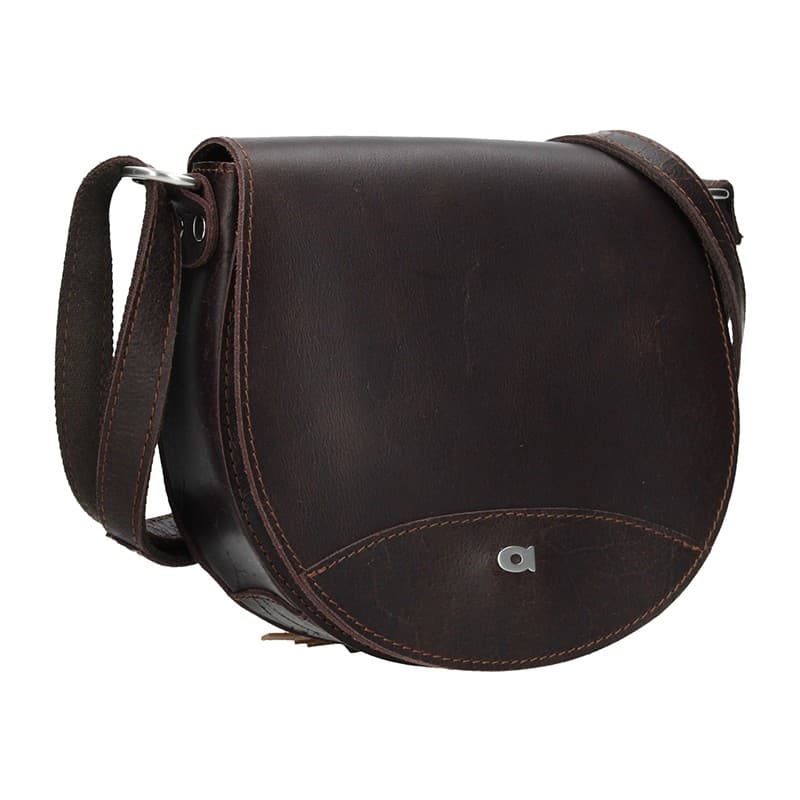 Luxusní kožené crossbody Daag Inke, hnědá 2