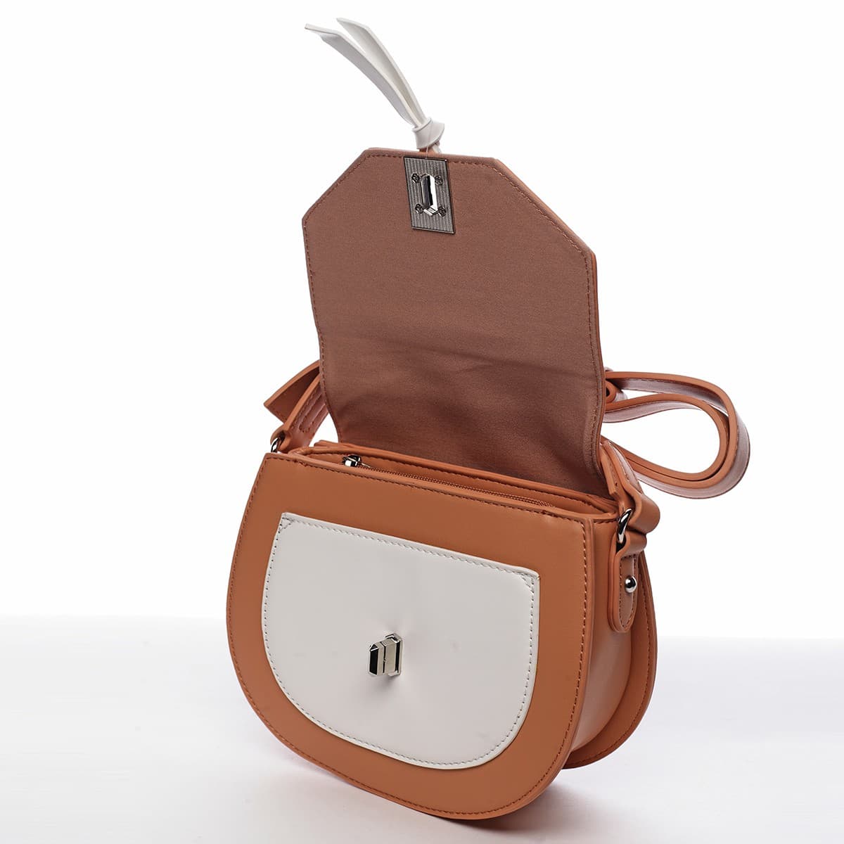 Crossbody kabelka David Jones Tamara, hnědá 5