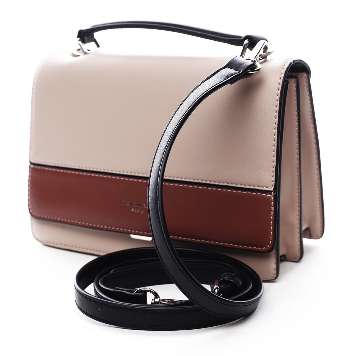 Crossbody kabelka David Jones Tristana, růžová 2