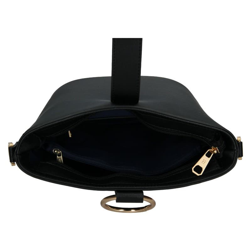 Crossbody kabelka Hexagona Oliwia, černá 5