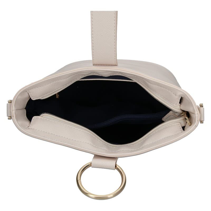 Crossbody kabelka Hexagona Oliwia, krémová 5