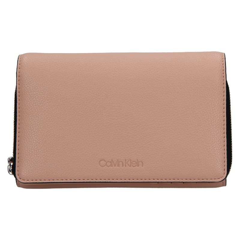 Peněženko-kabelka Calvin Klein Minies, růžová