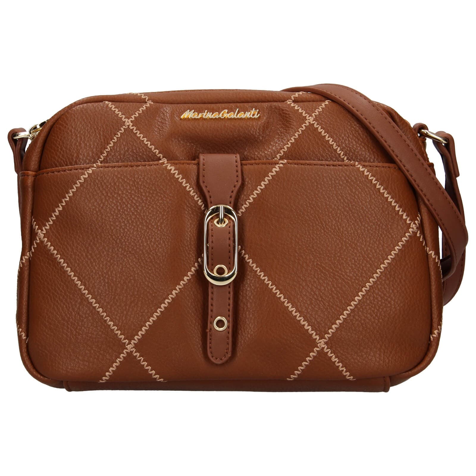 Crossbody kabelka Marina Galanti Leticie, hnědá