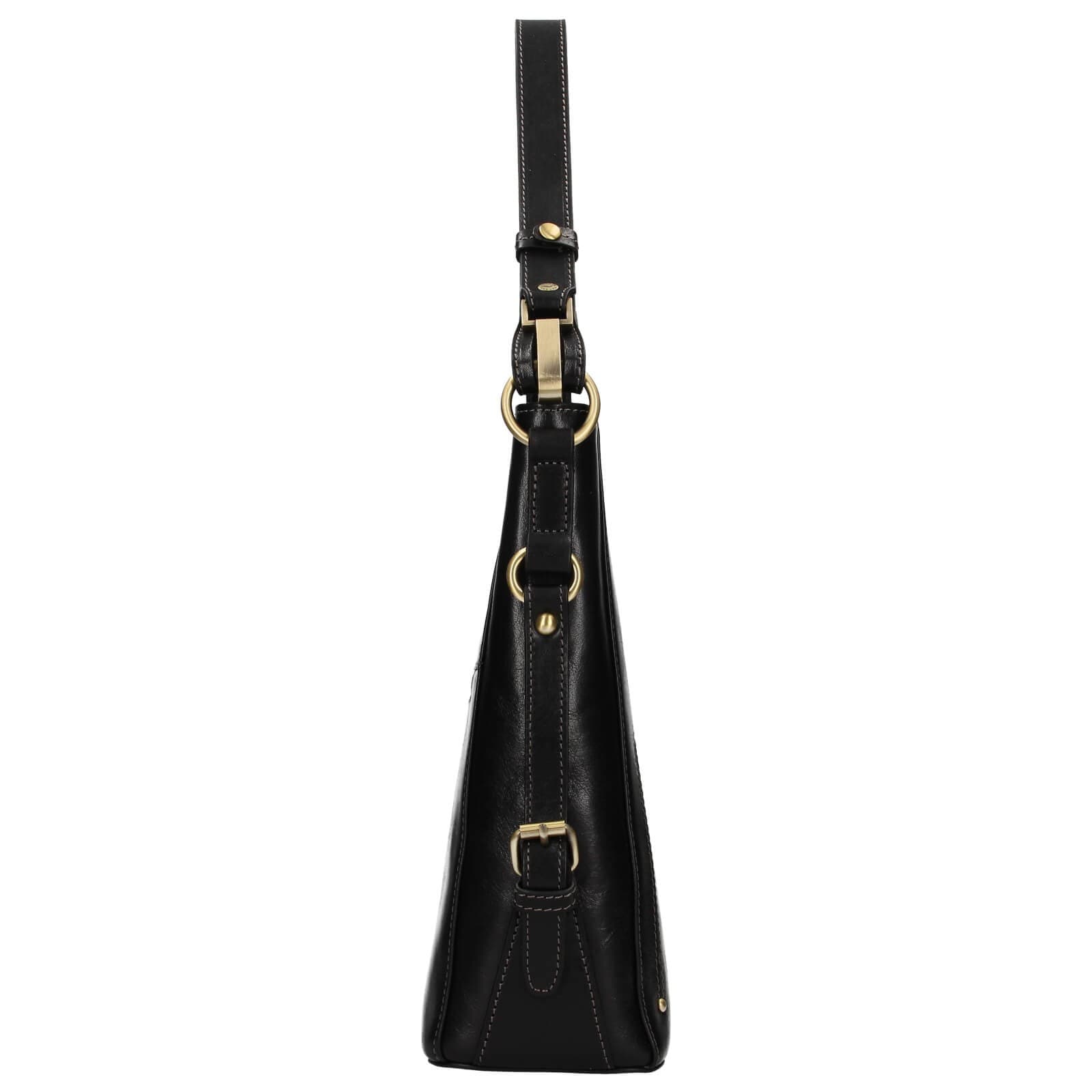 Elegantní kožená kabelka Katana Darina, černá 4