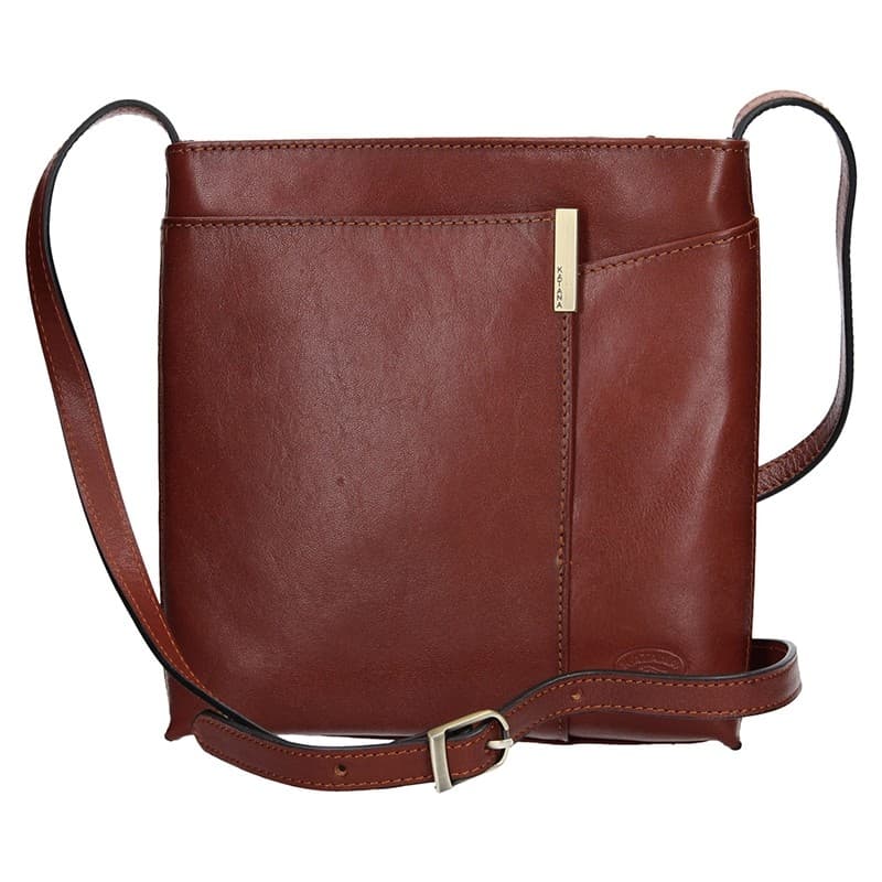 Crossbody kabelka Katana Marta, hnědá