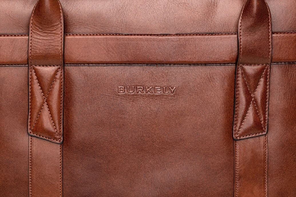 Trendy kožený batoh Burkely Rolltop 5