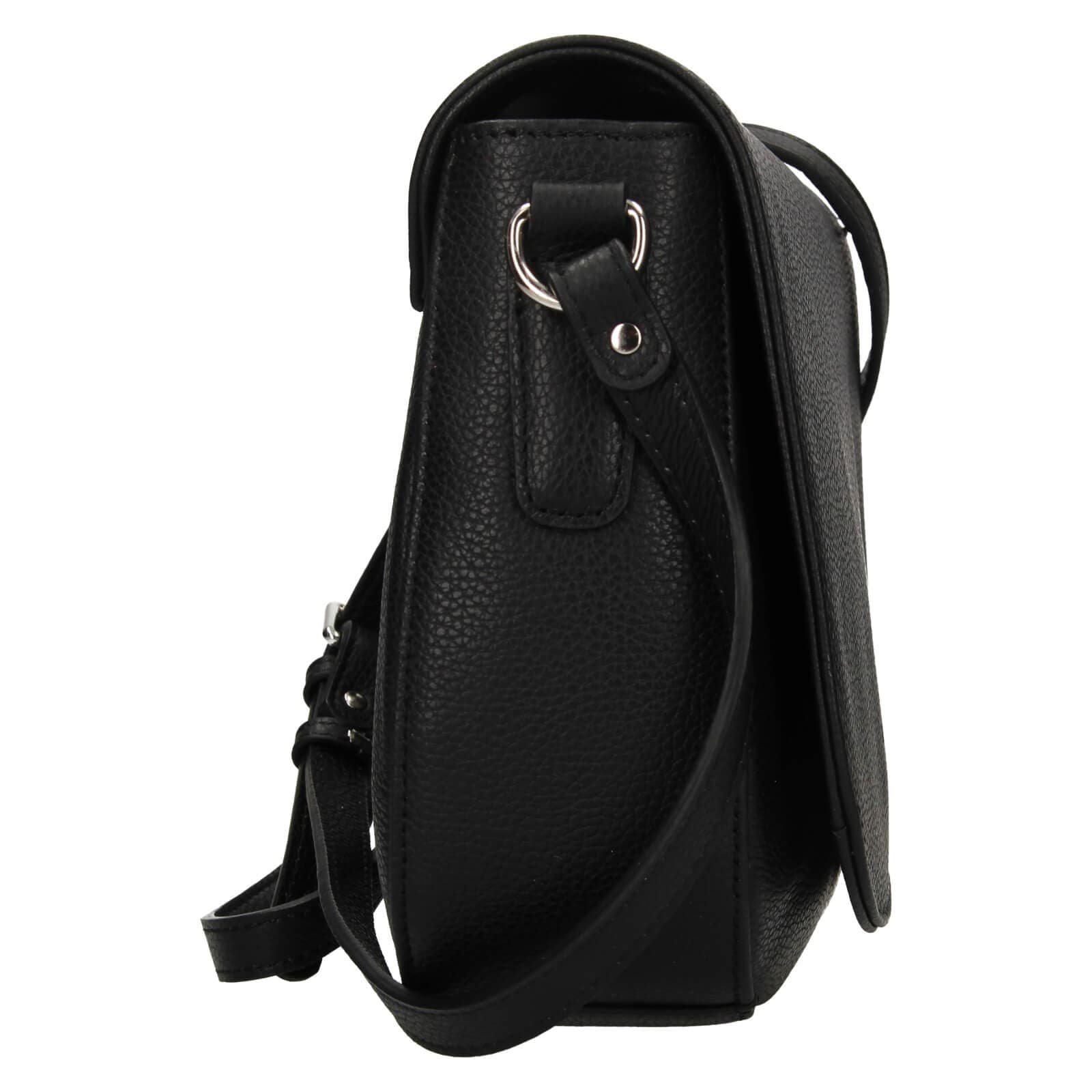 Kožená crossbody kabelka Katana Matelde, černá 4