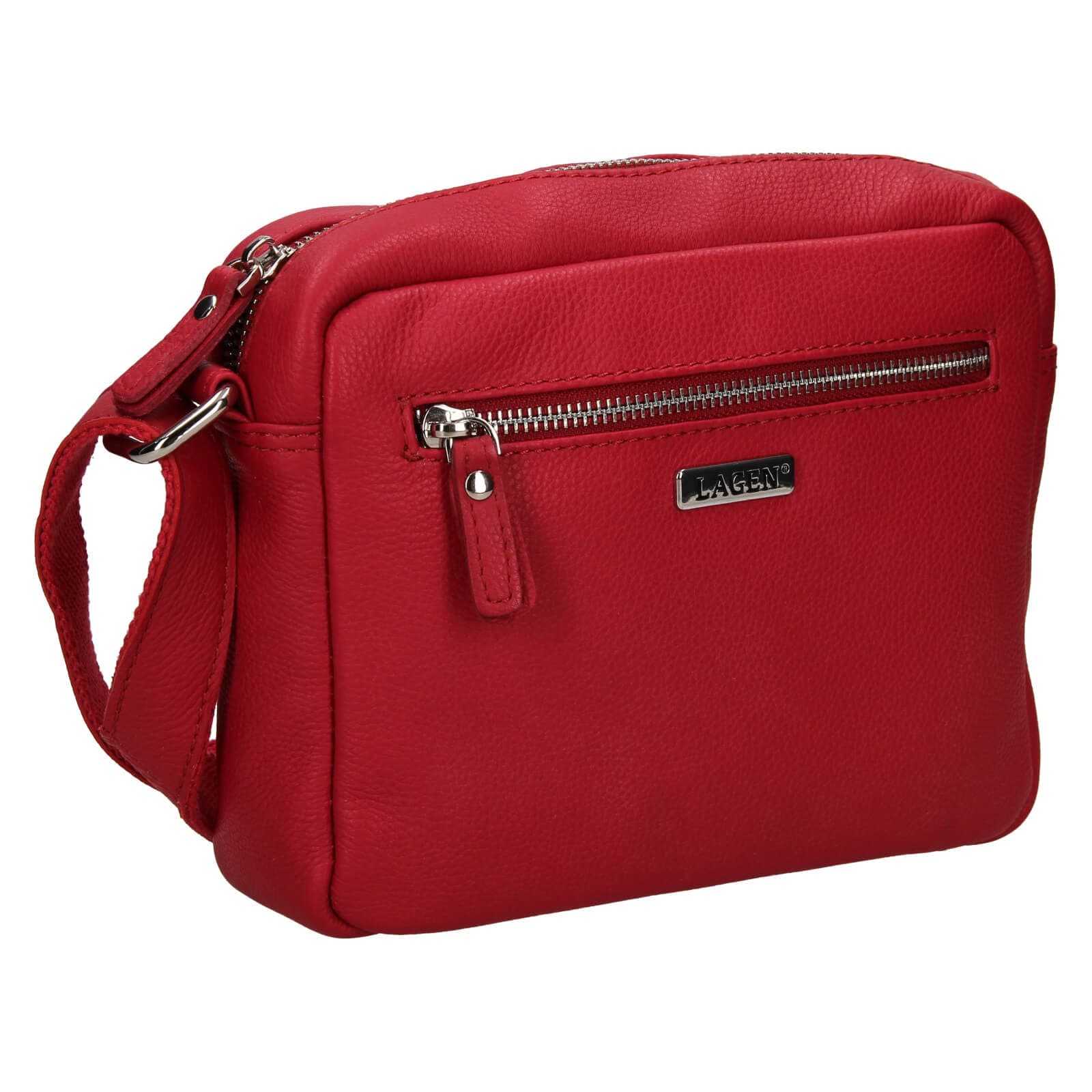 Kožená crossbody kabelka Lagen Jana 2