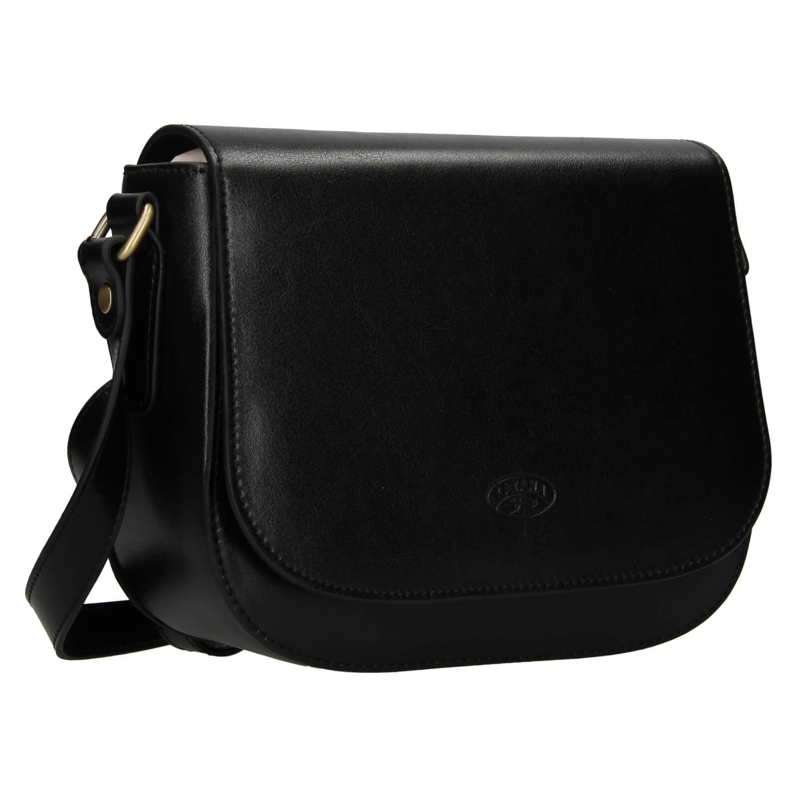 Kožená crossbody kabelka Katana Klara, černá 2