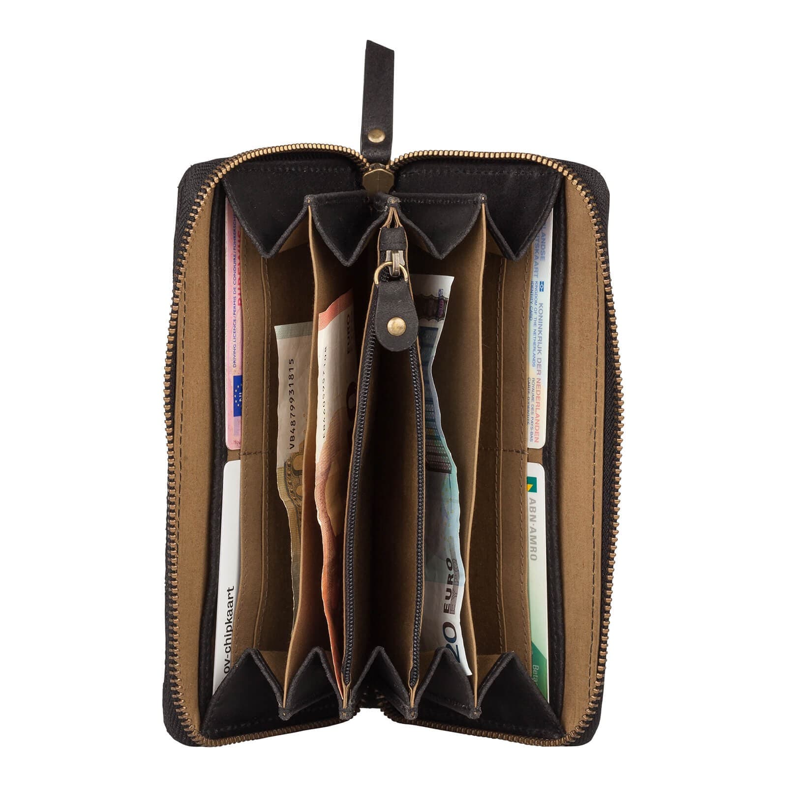 Kožená peněženka Burkely Xenia, černá 6