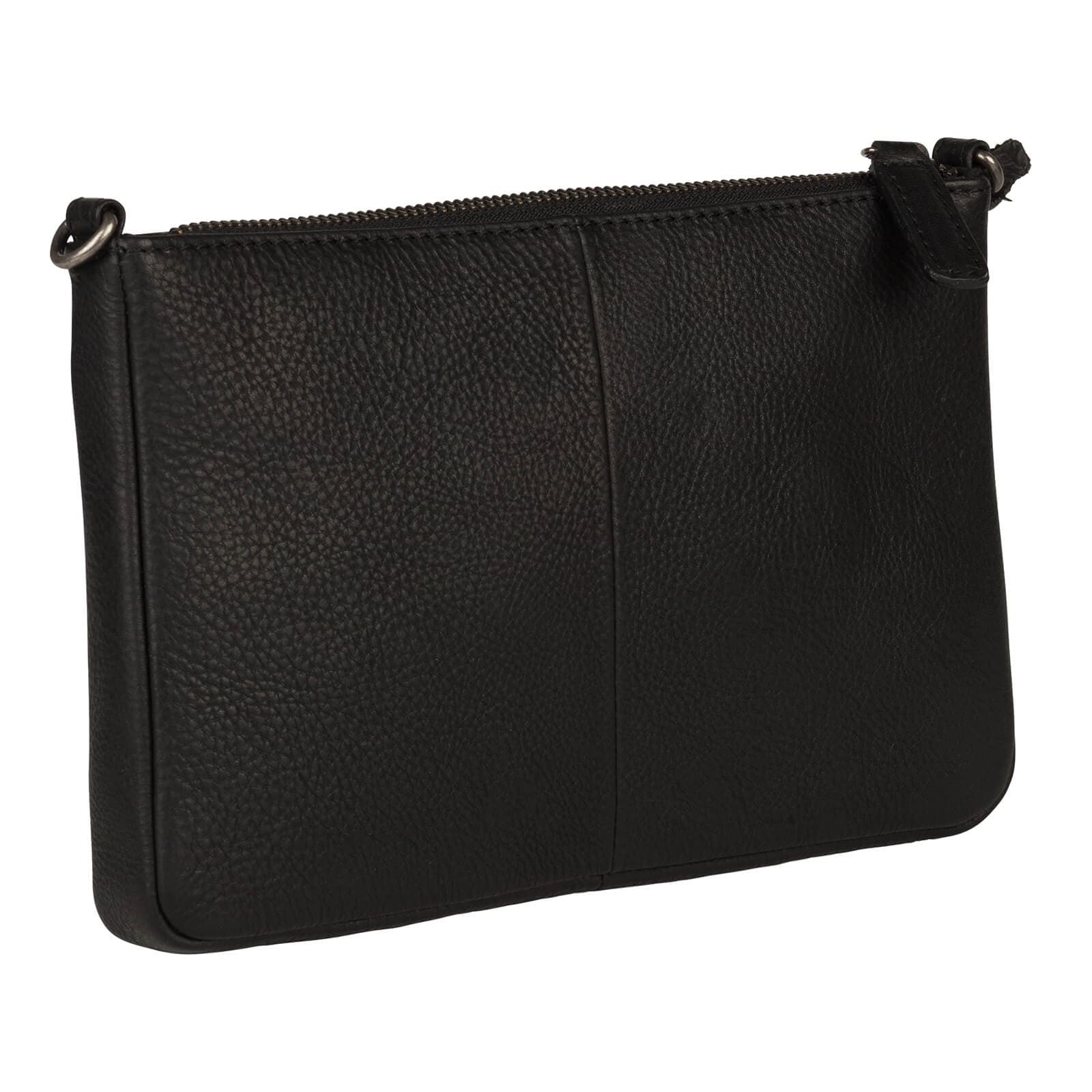 Crossbody kožená kabelka Burkely Evita, černá 3