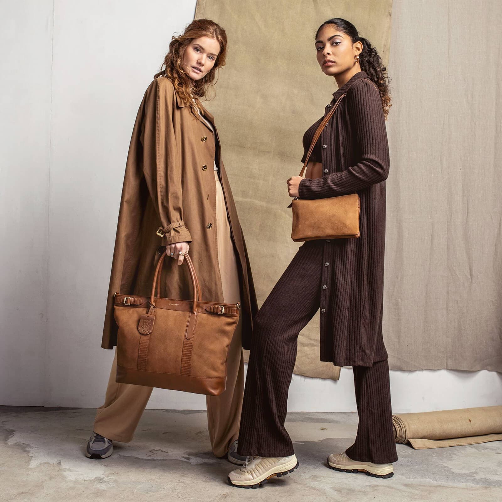 Crossbody kožená kabelka Burkely Laura 5