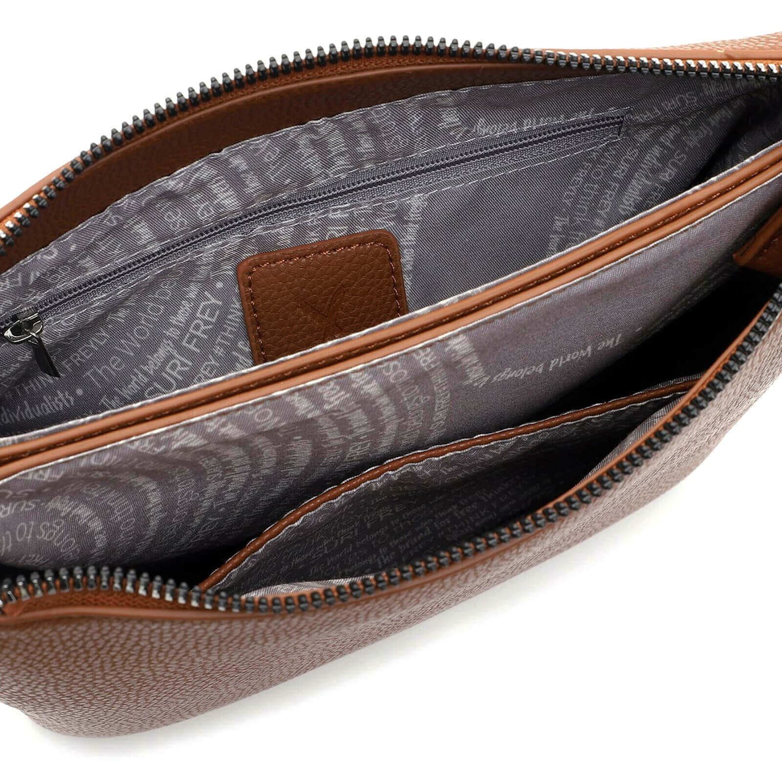 Crossbody Suri Frey Alla, hnědá 4