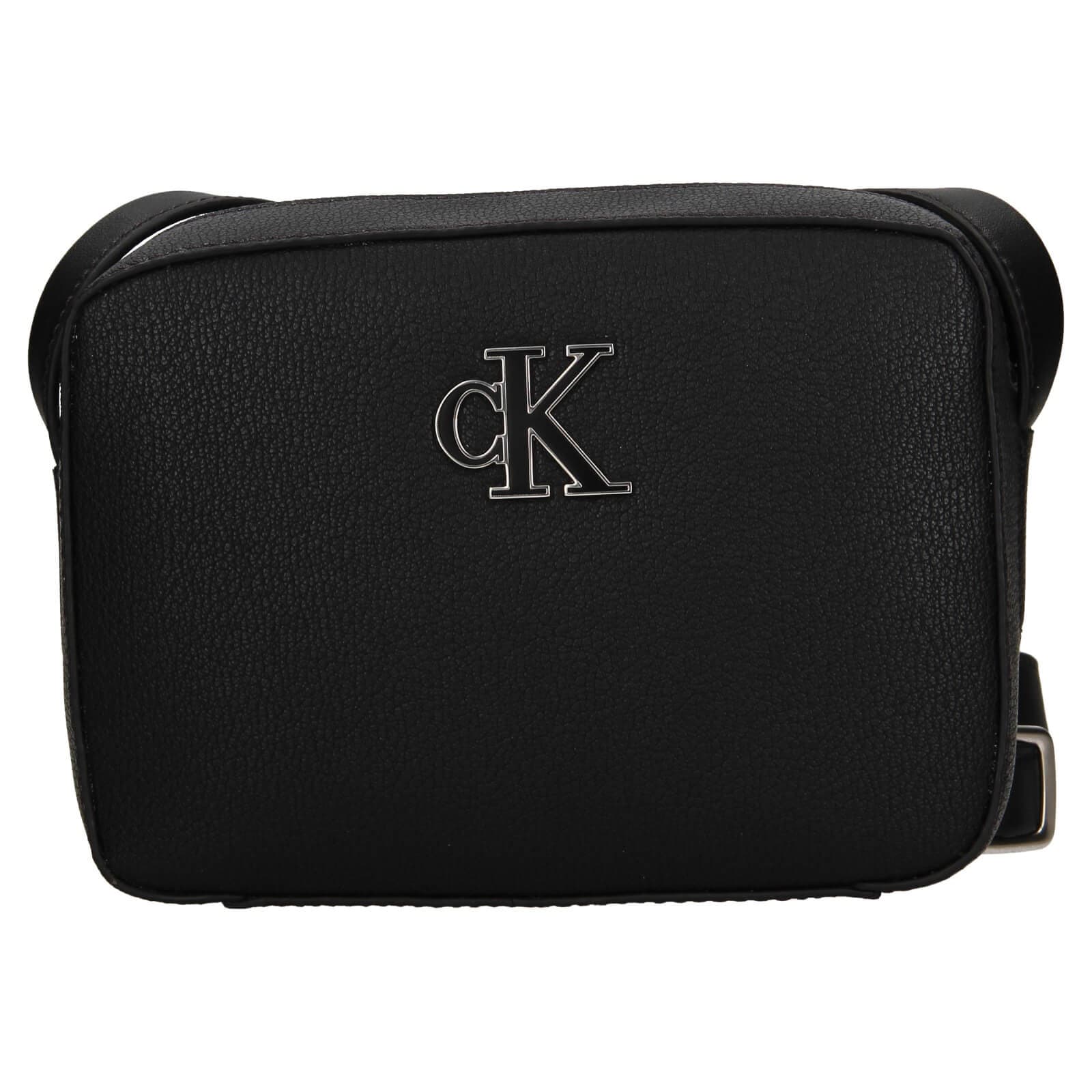 Crossbody kabelka Calvin Klein Stalle, černá