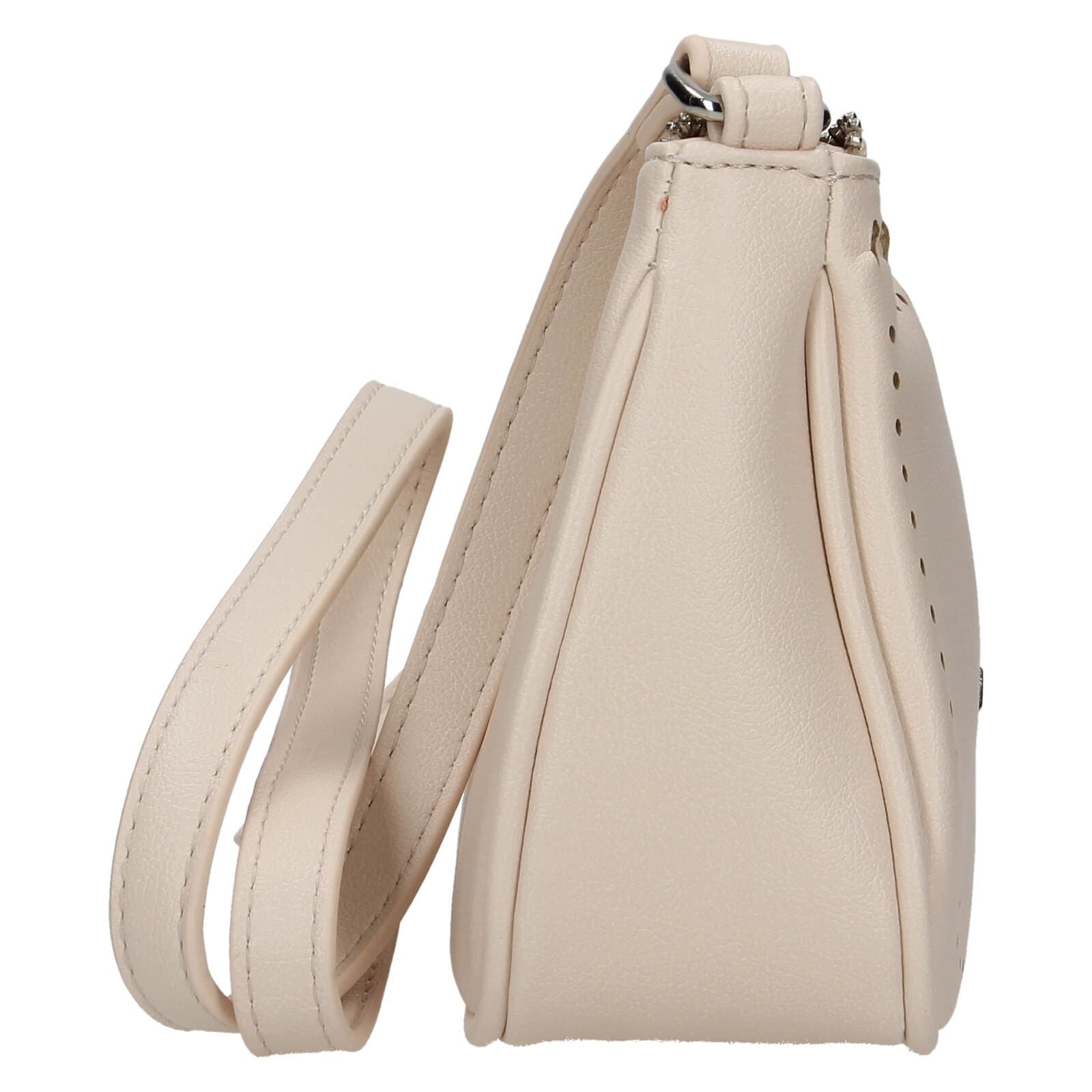 Crossbody mini kabelka Marina Galanti Sophia, krémová 4