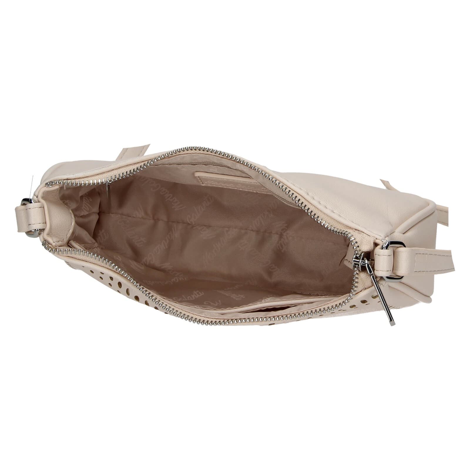 Crossbody mini kabelka Marina Galanti Sophia, krémová 5