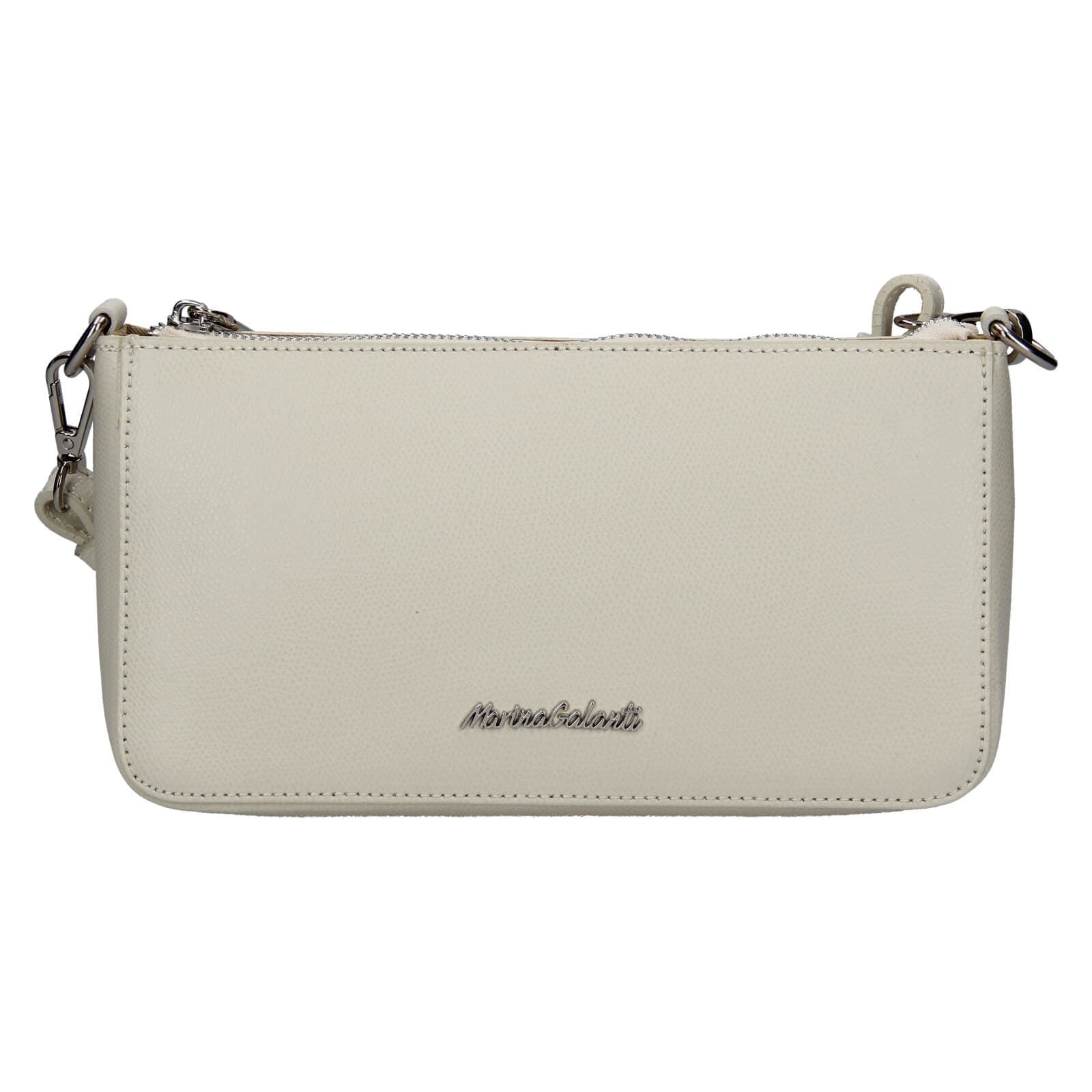 Crossbody mini kabelka Marina Galanti Koffi, krémová