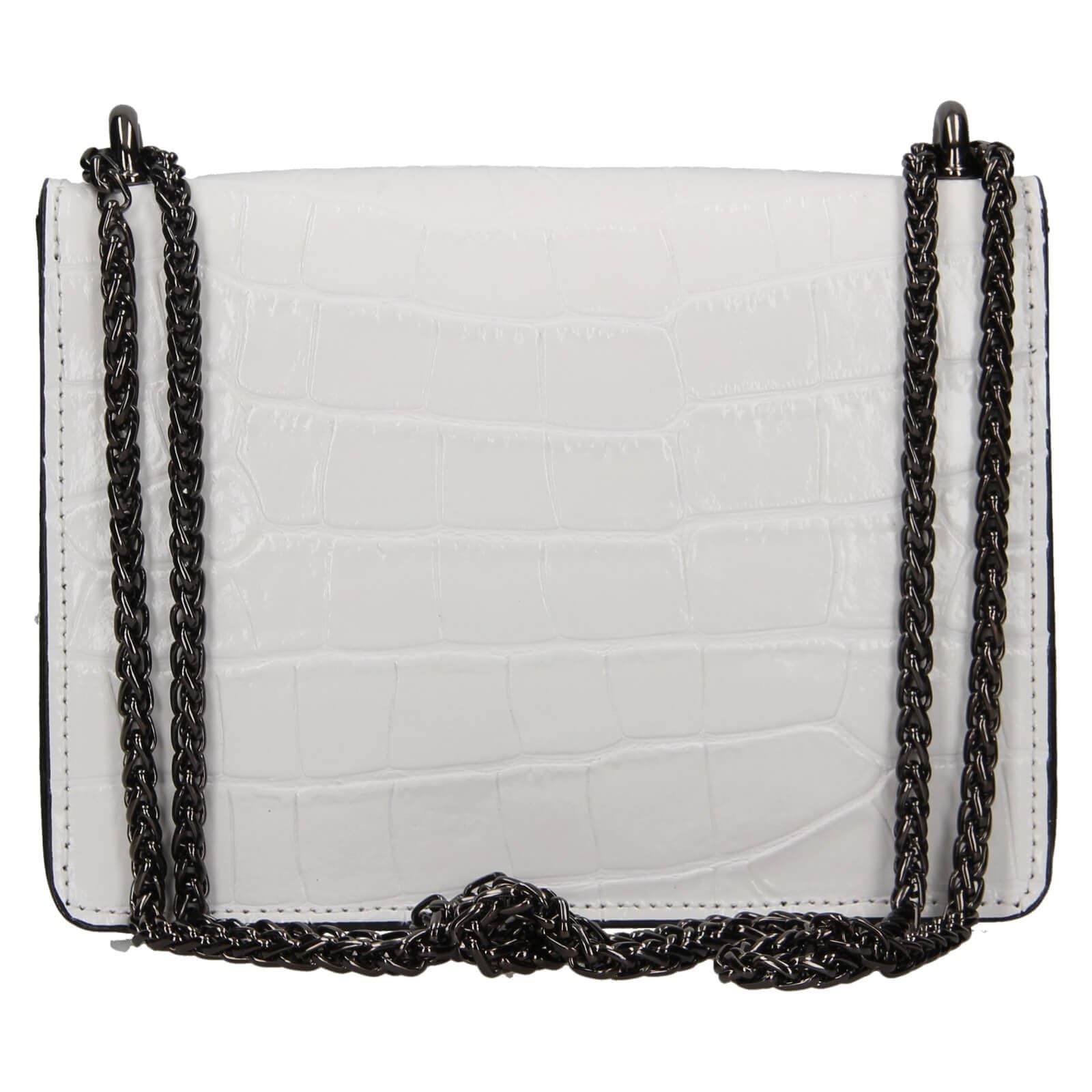 Kožená crossbody kabelka Marina Galanti Elsse, bílá 3