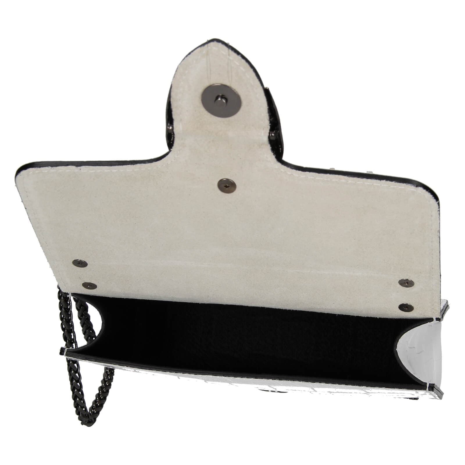 Kožená crossbody kabelka Marina Galanti Elsse, bílá 5