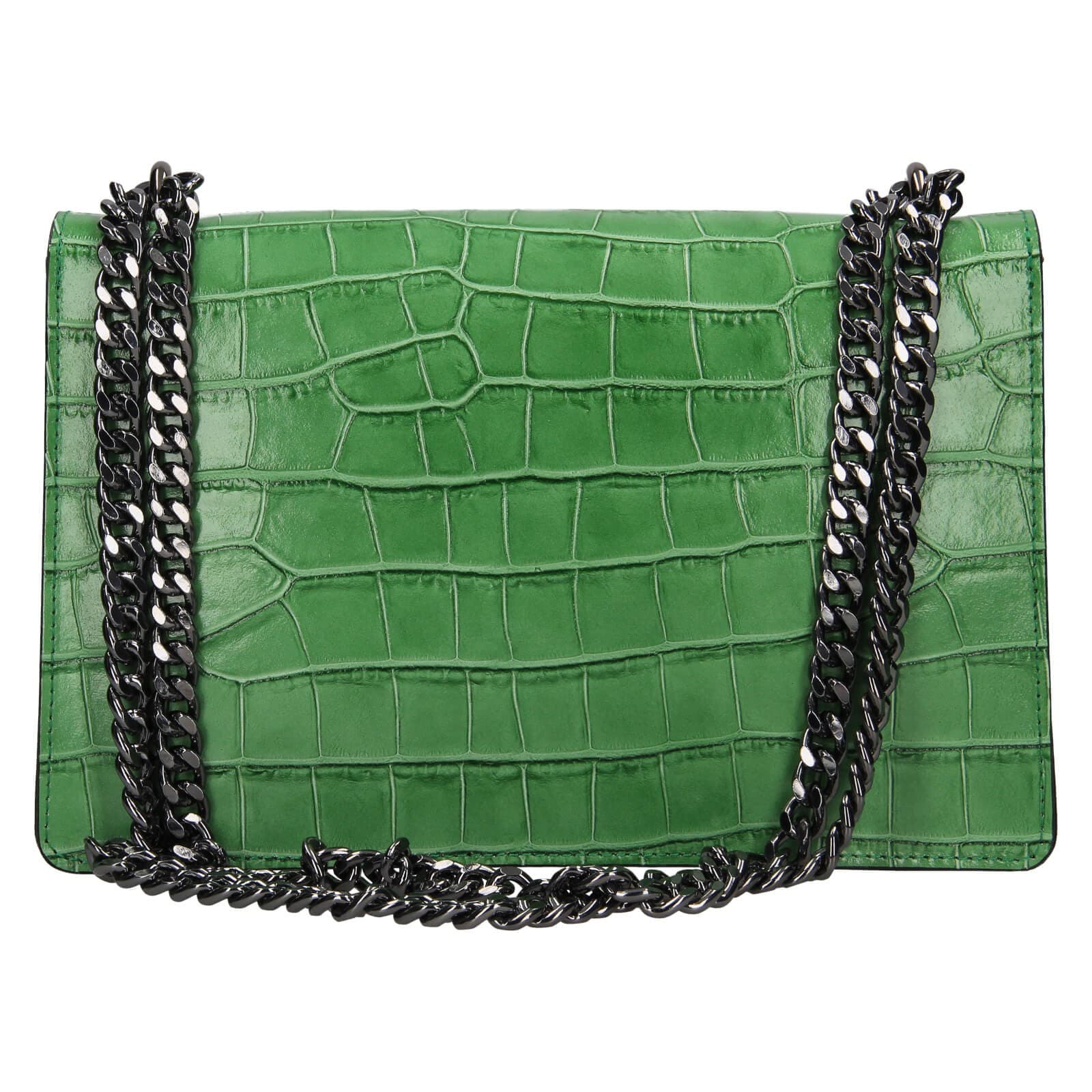 Kožená crossbody kabelka Marina Galanti Manett, zelená 3