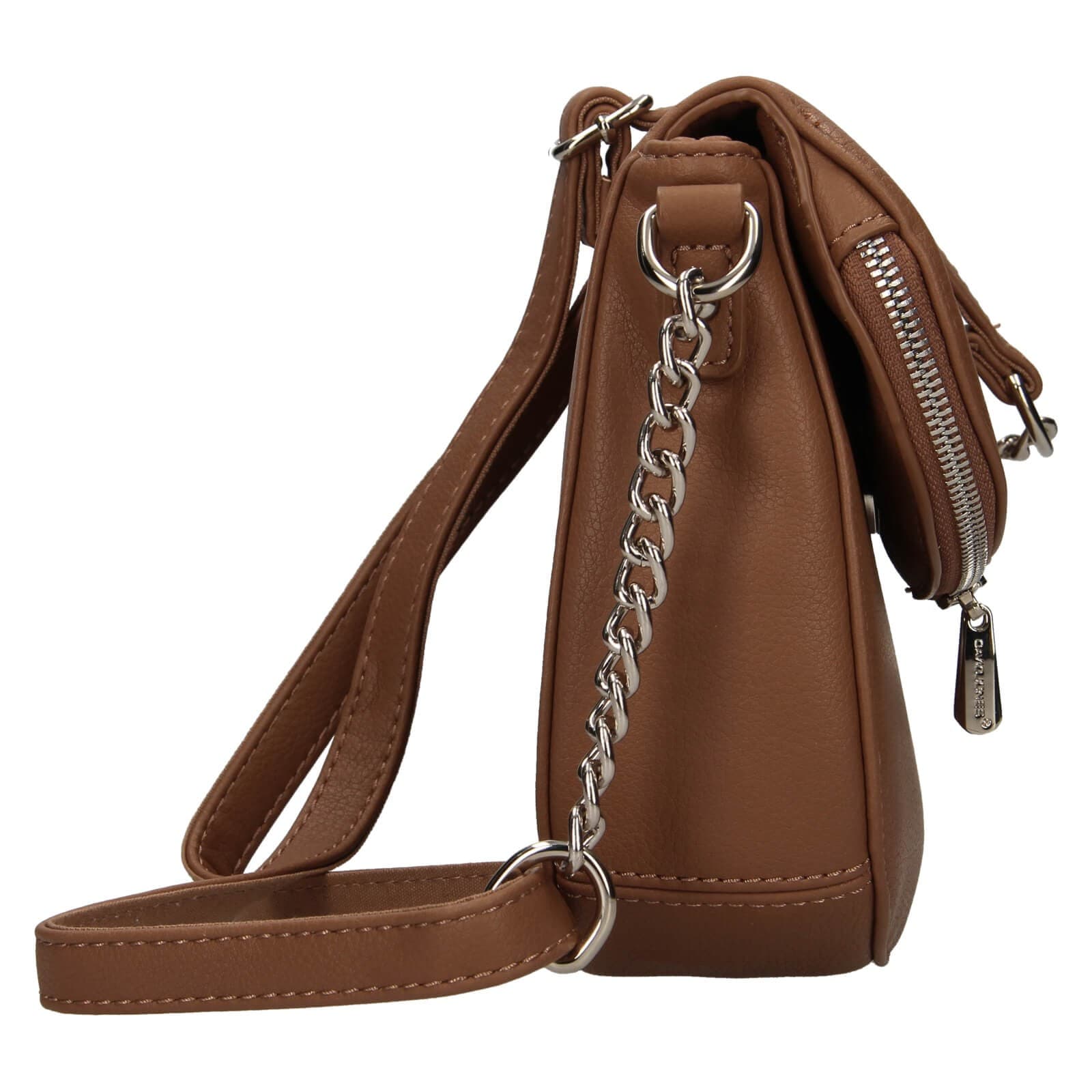 Crossbody kabelka David Jones Daelas, hnědá 4