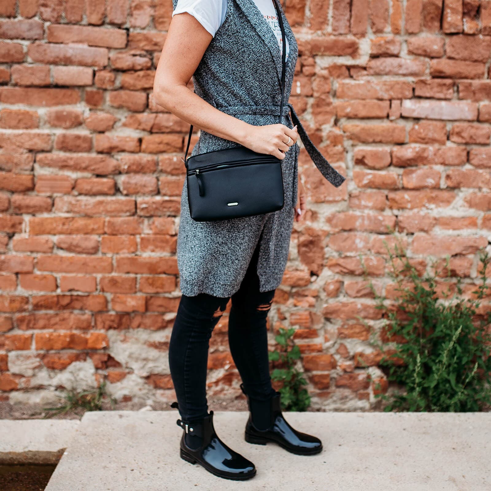 Crossbody kabelka David Jones Gnela, oranžová 5