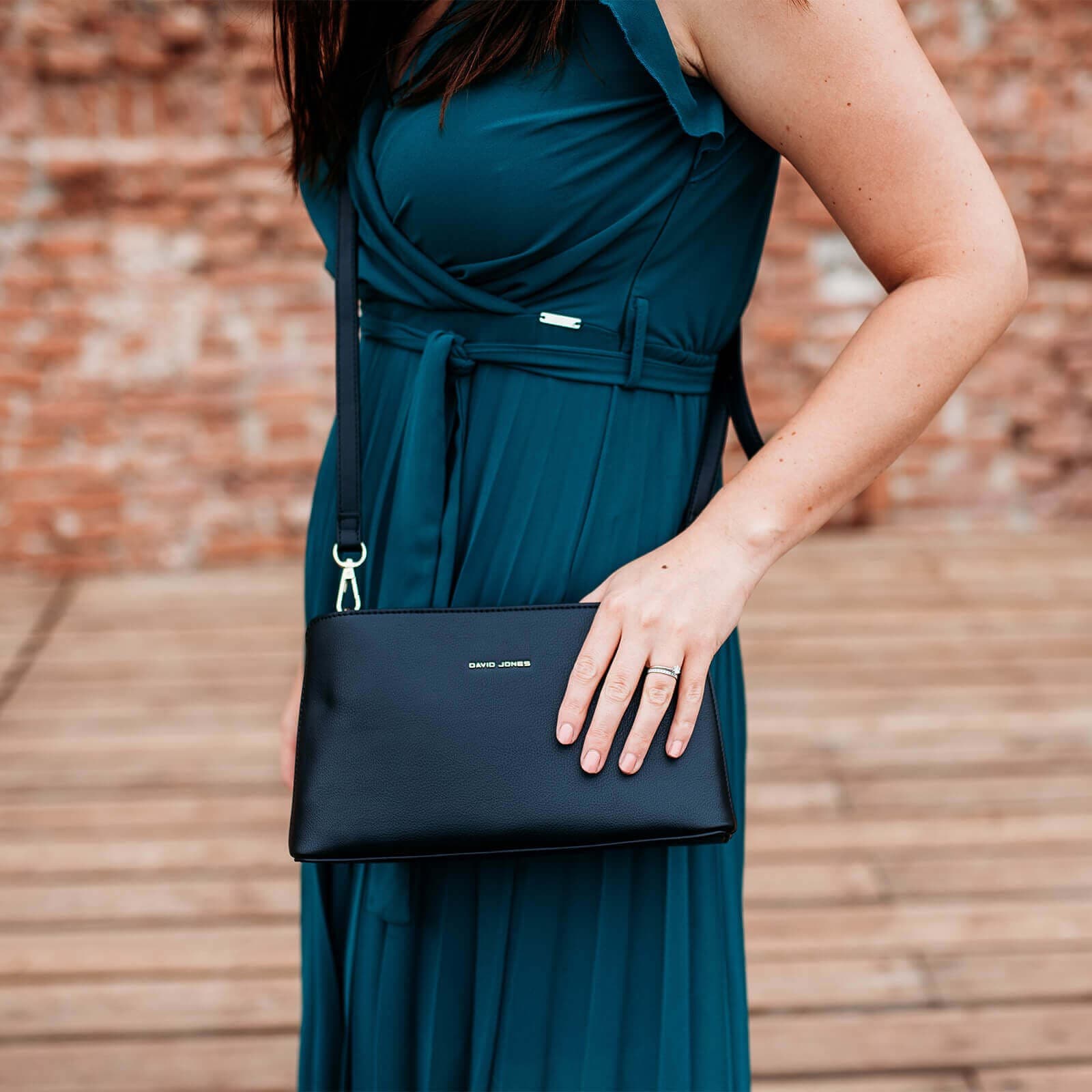 Crossbody kabelka David Jones Pella, růžová 6