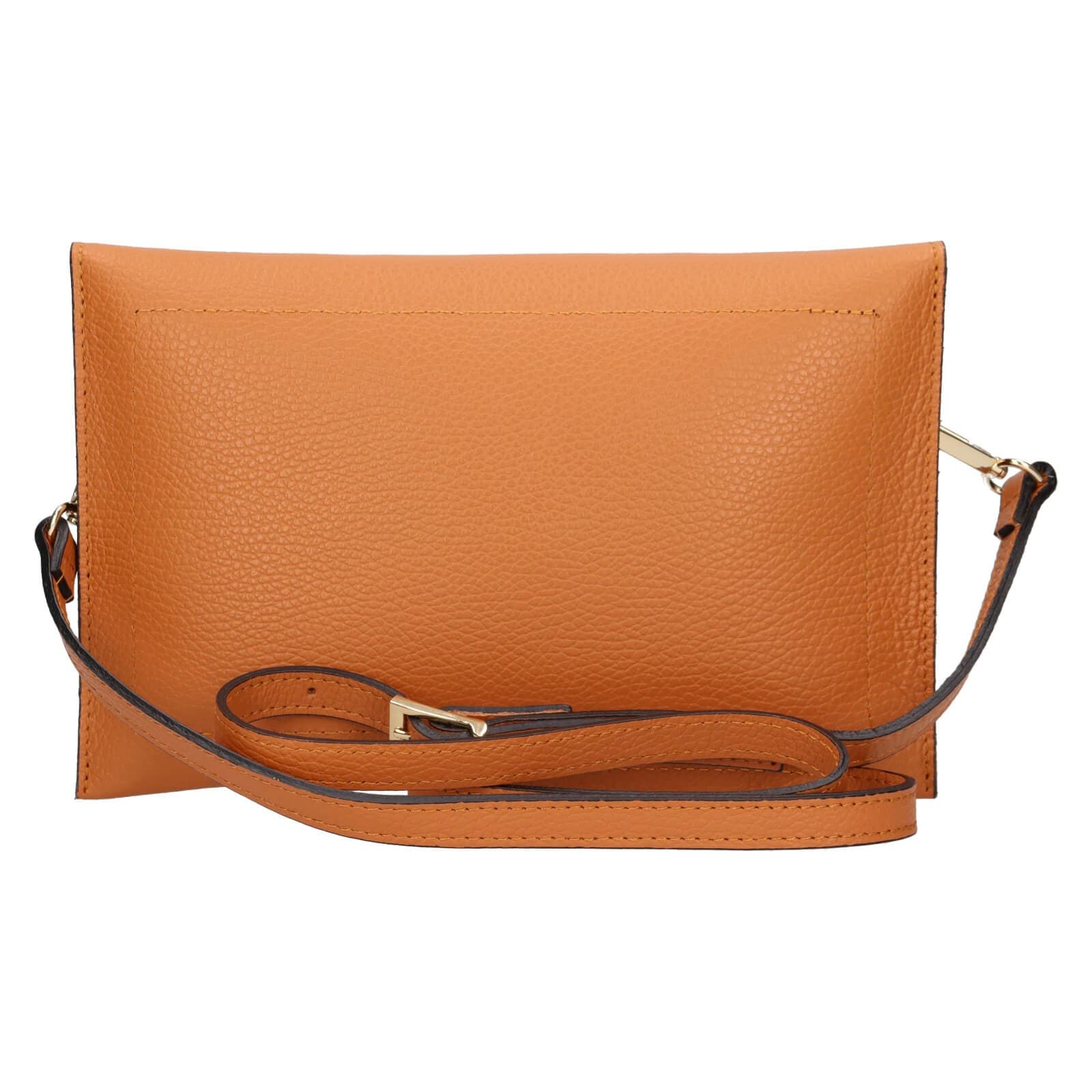 Kožená crossbody kabelka Italia Martes, hnědá 3