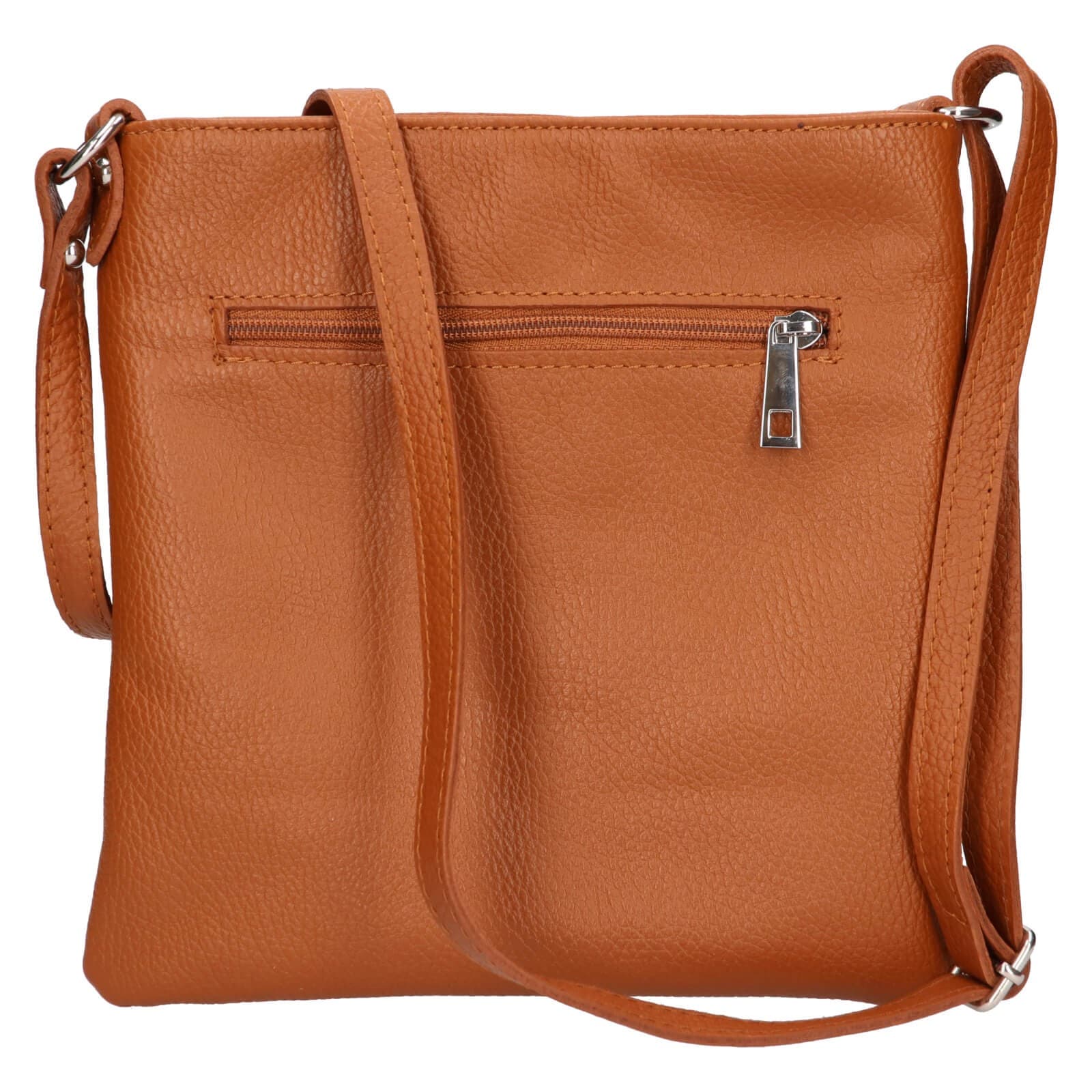 Kožená crossbody kabelka Italia Gotta, hnědá 2