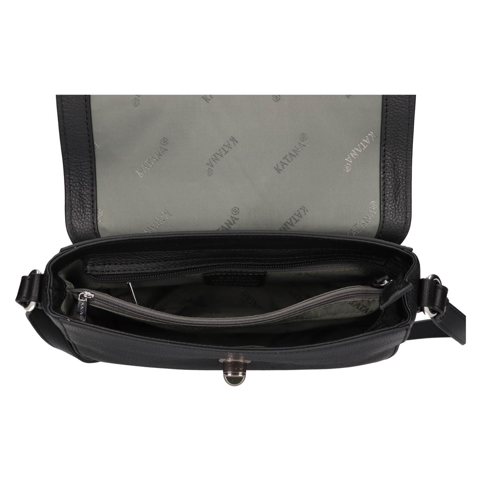Kožená crossbody kabelka Katana Hanne 5