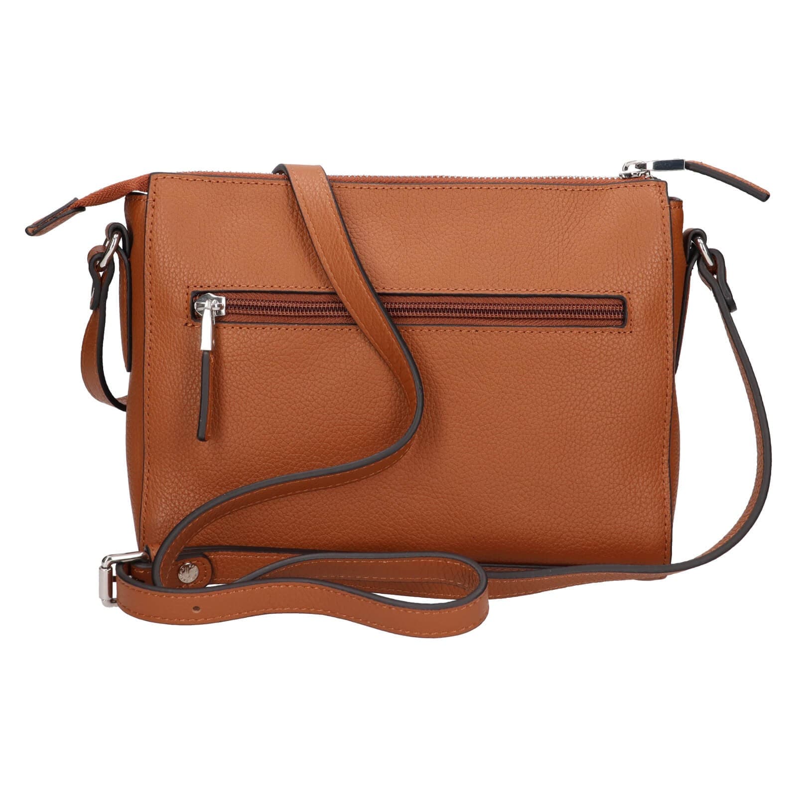 Kožená crossbody kabelka Katana Zanets, hnědá 3