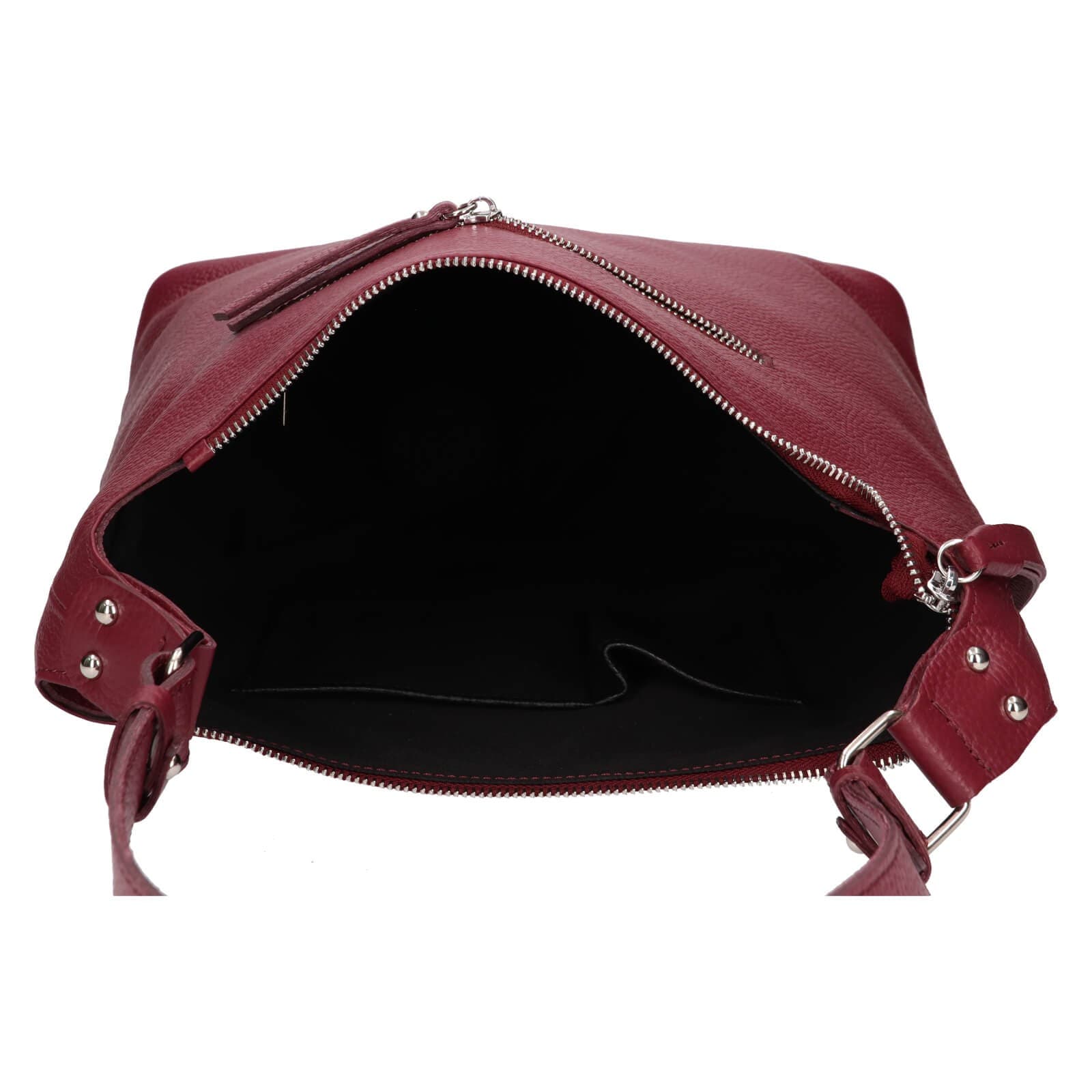 Kožená kabelka Facebag Filonna, vínová 5