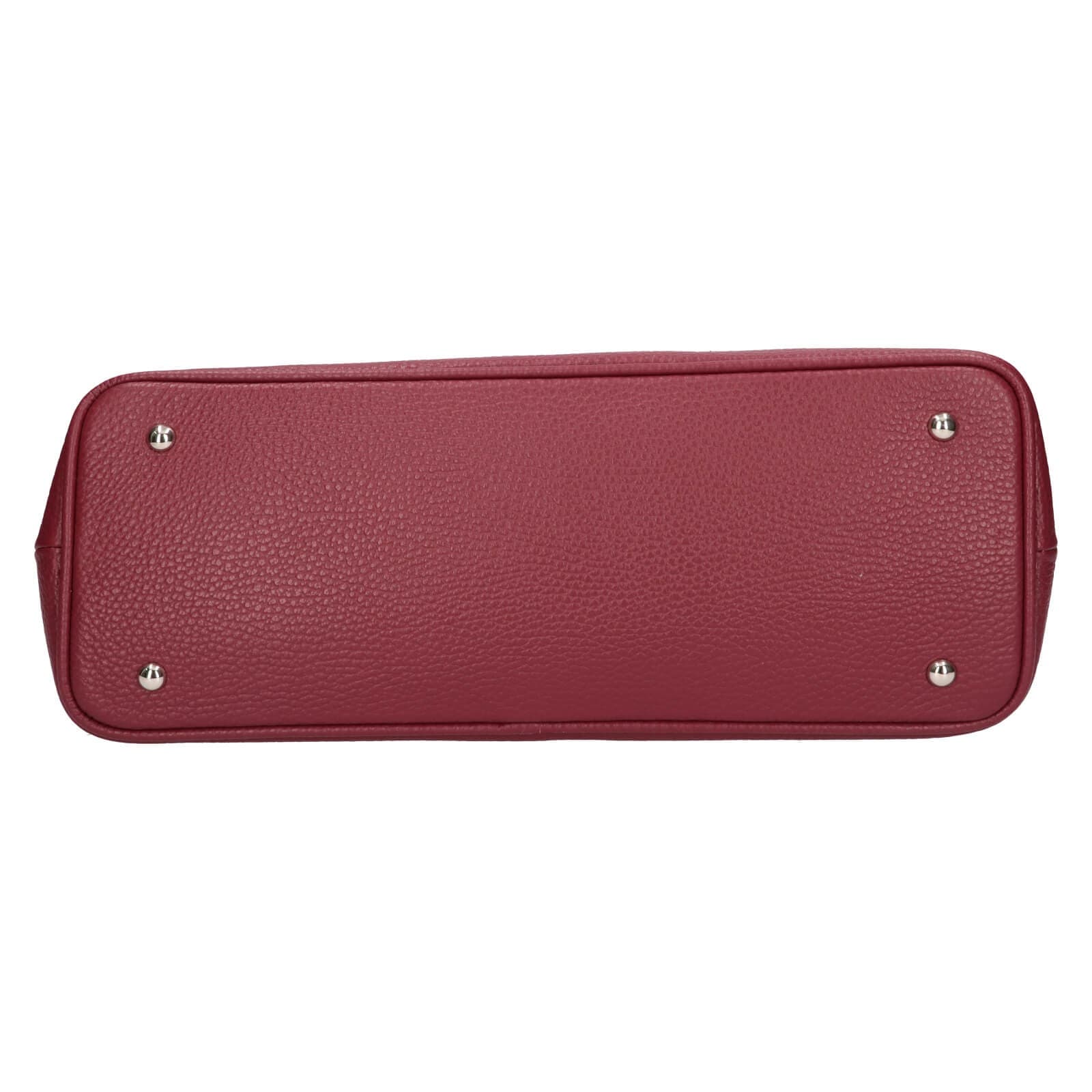 Kožená kabelka Facebag Filonna, vínová 6