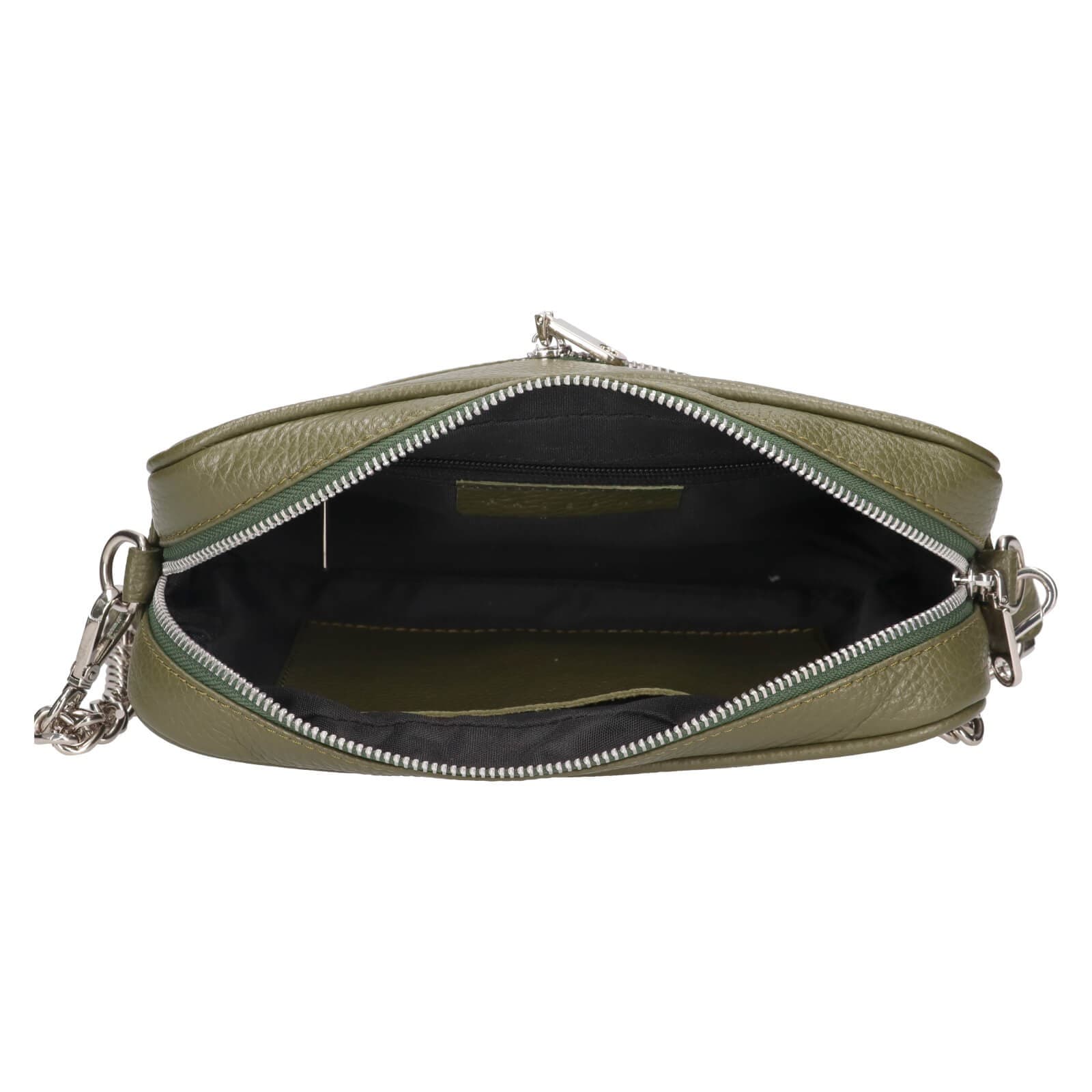 Trendy kožená crossbody kabelka Facebag Martes 5