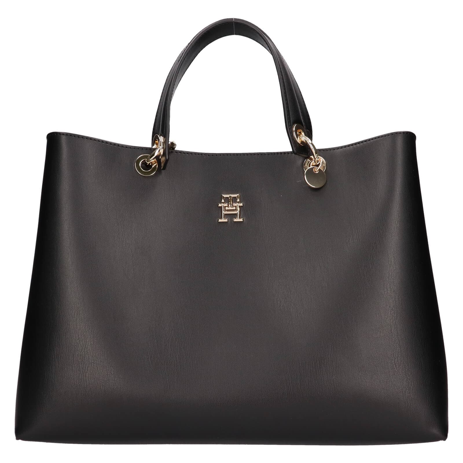 Kabelka Tommy Hilfiger Katia, černá