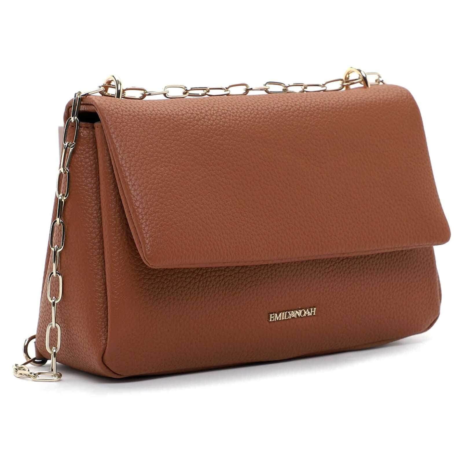 Crossbody kabelka Emily & Noah Liana, hnědá 2