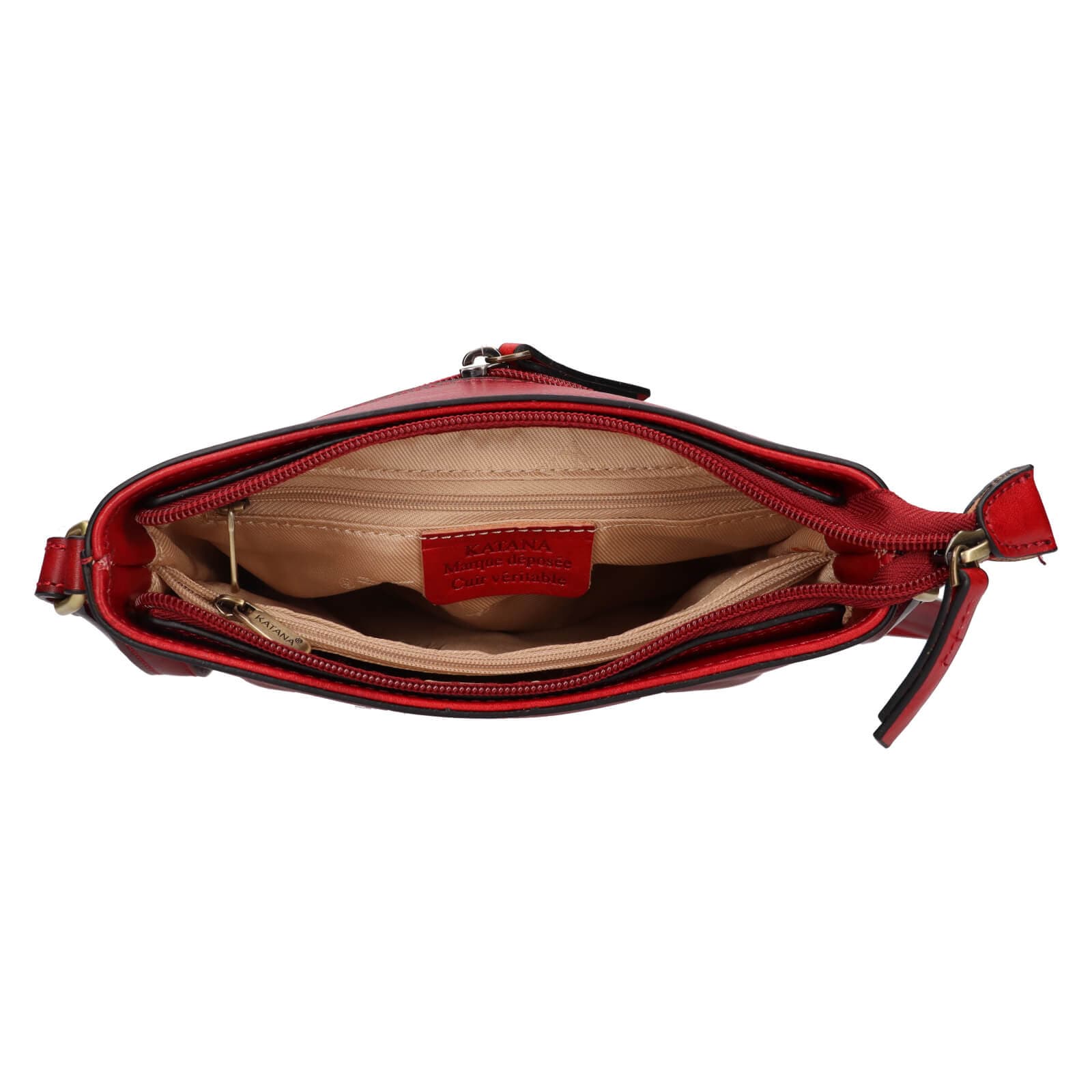 Crossbody kabelka Katana Ardet, červená 5