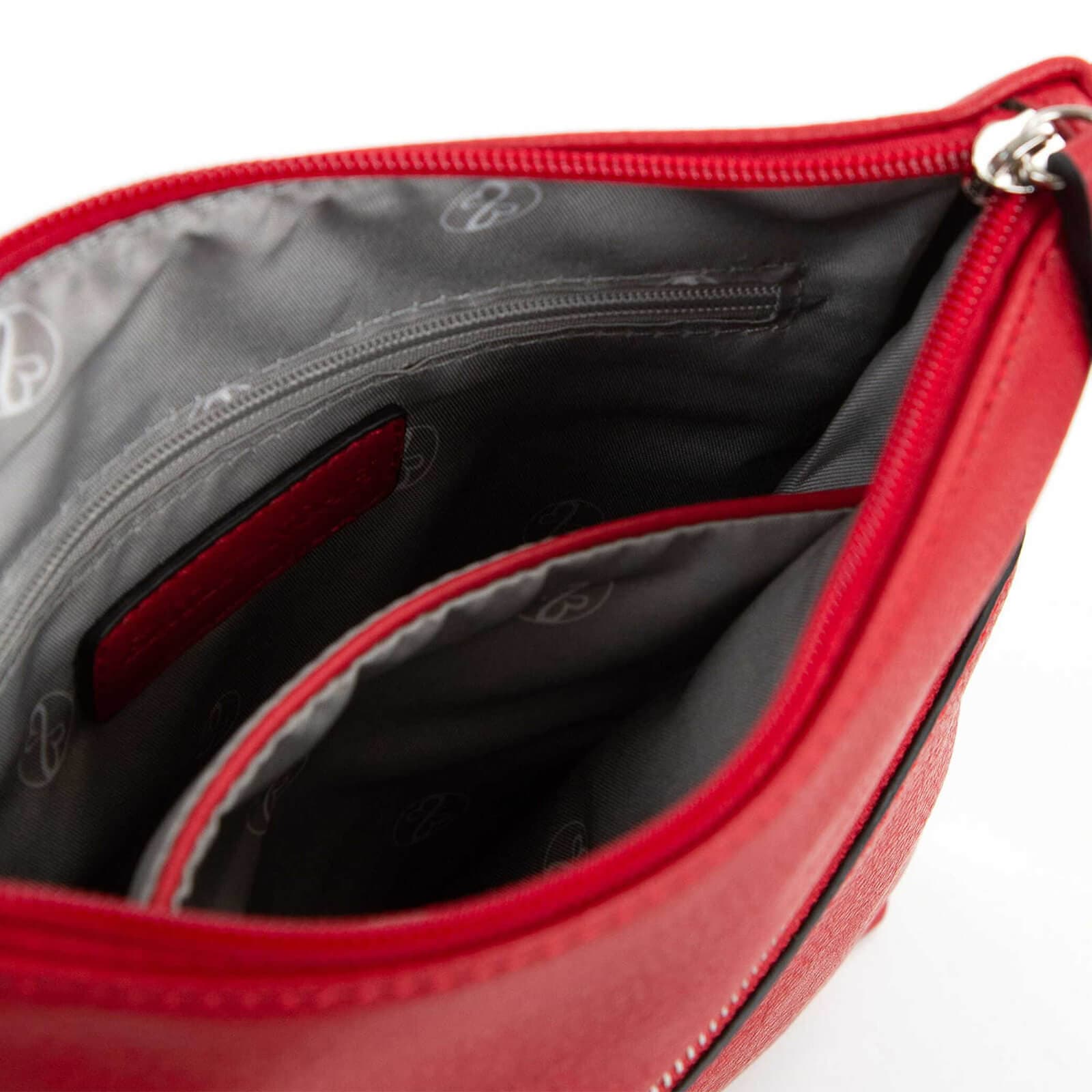 Crossbody kabelka Emily & Noah Emmas, červená 2