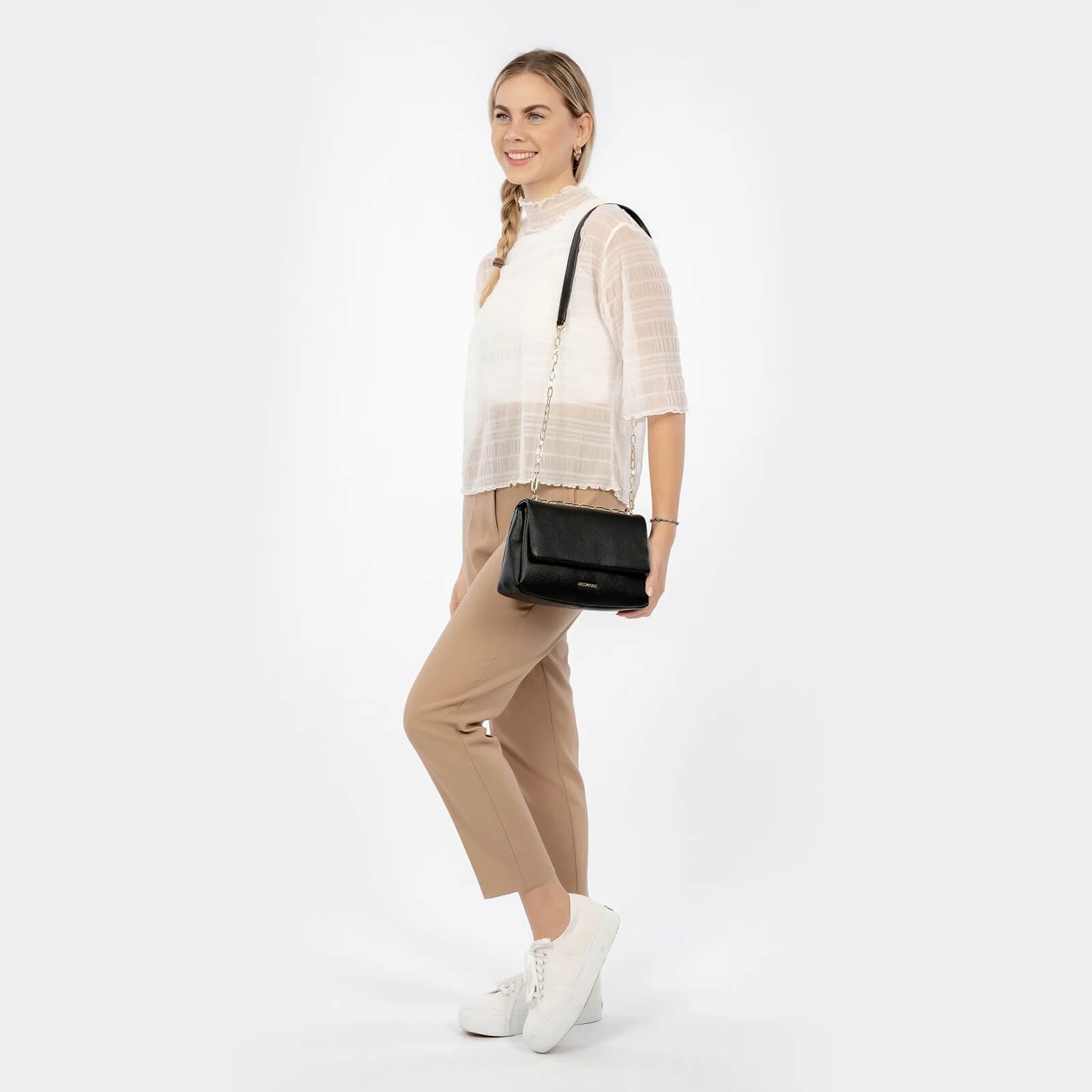 Crossbody kabelka Emily & Noah Liana, černá 5