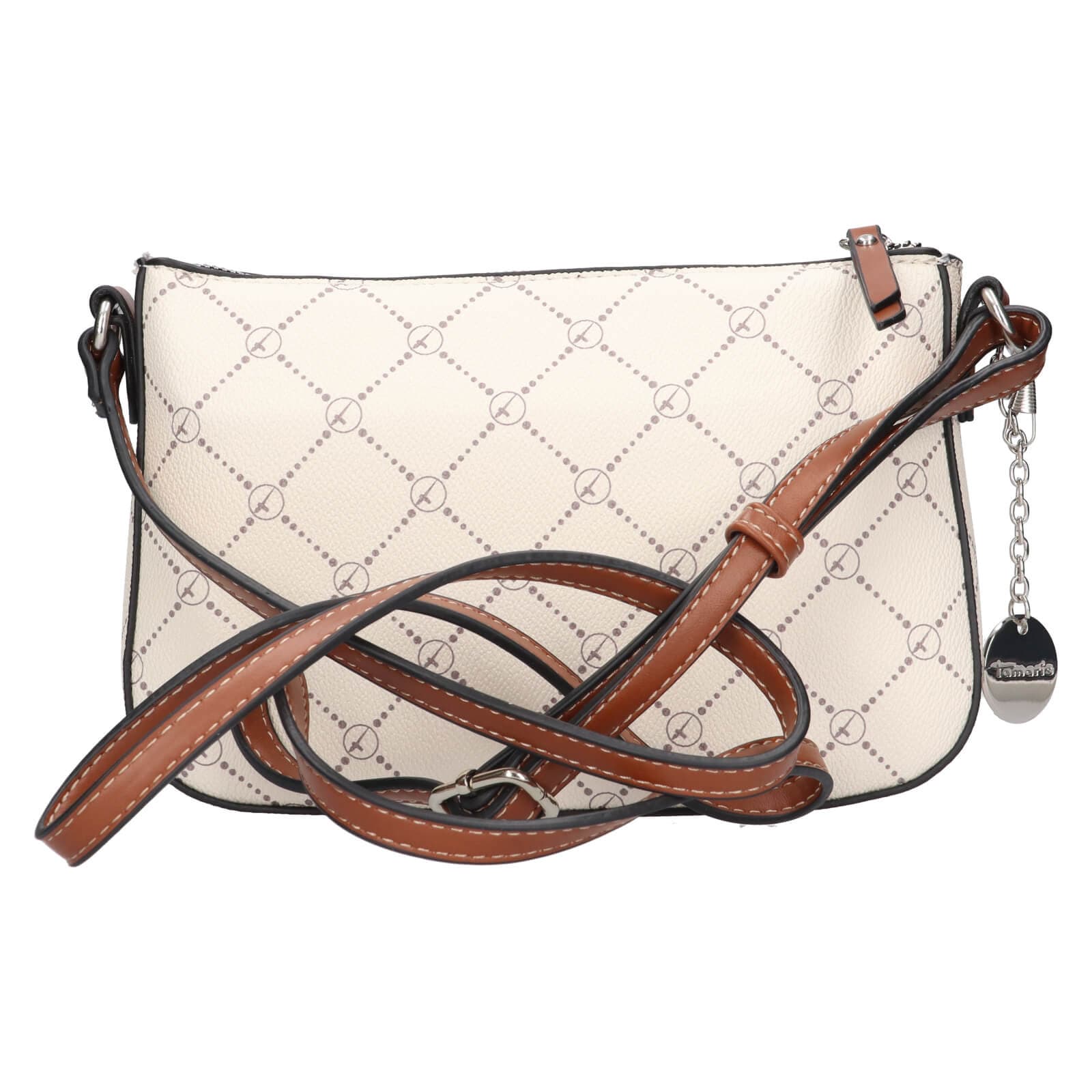 Crossbody kabelka Tamaris Anetex, krémová 3